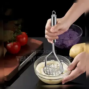 Stainless Potatoes Masher - Hand Press Food Processor