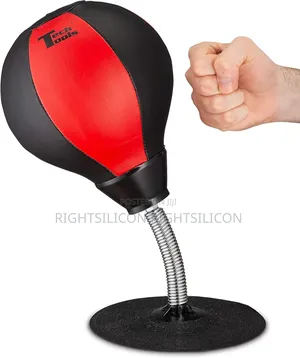 Usa Tech Tools Desktop Punching Bag - Suctions to Your Desk