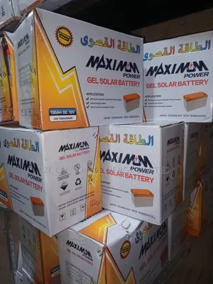 12v 130amh Maximum Gel Battery