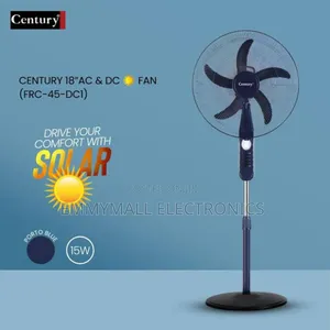 Century 18inches Solar Standing Fan