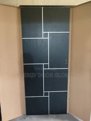 Dark Walnut 3ft Wooden Interior Line Door