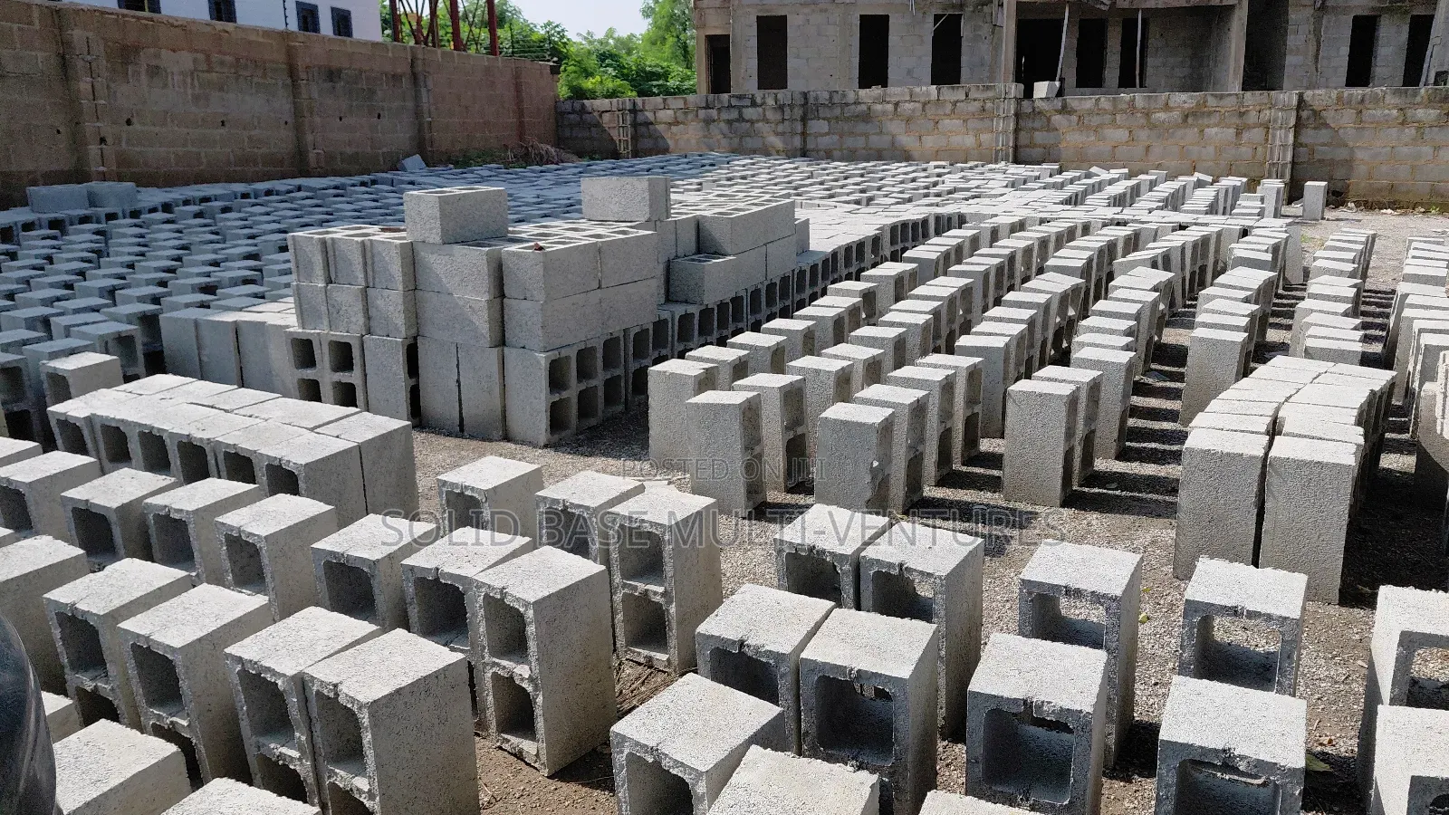 Concrete Blocks Is Available for Supplies to Project Site.