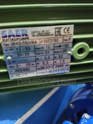 Saer Surface Pump Machine 5.5kw