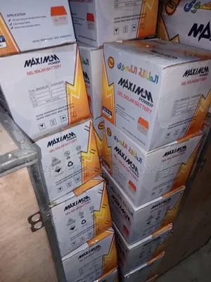 12v 26ahm Maximum Power Gel Battery