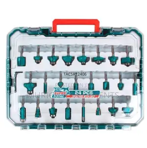 Total 24pcs Router Bits Set – 8mm Shank