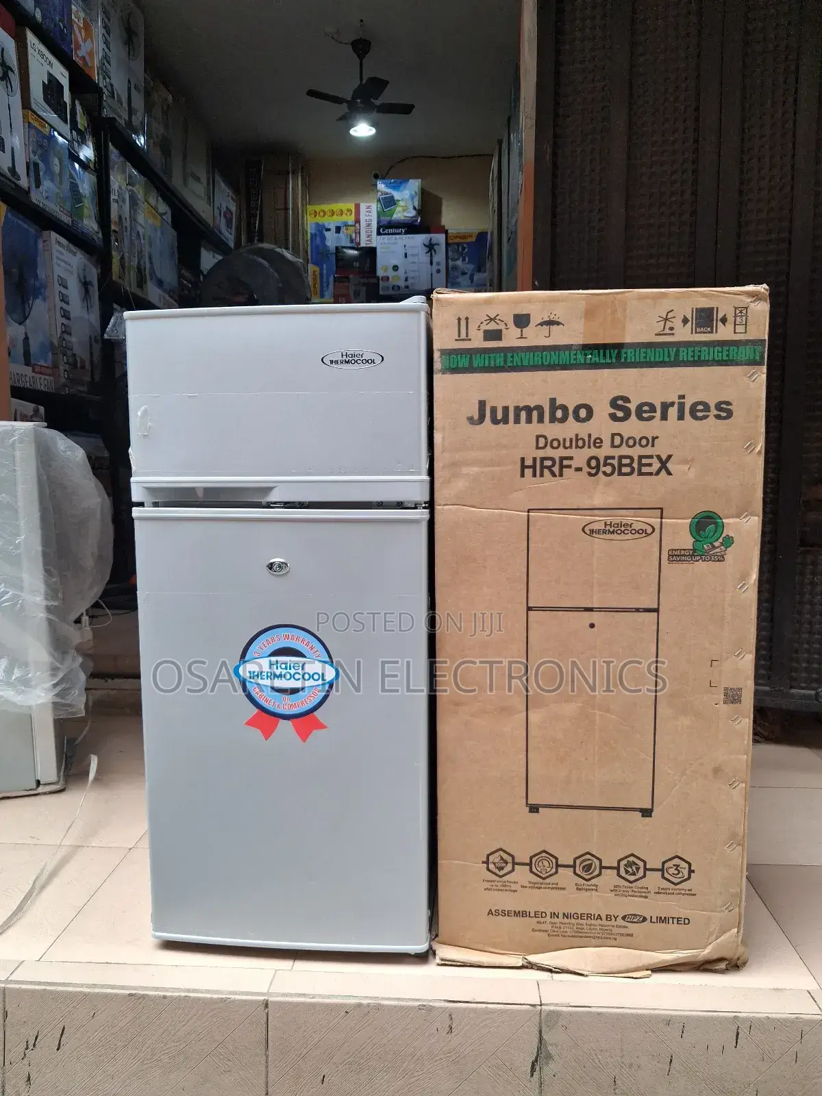 Haier Thermocool Double Door Refrigerator