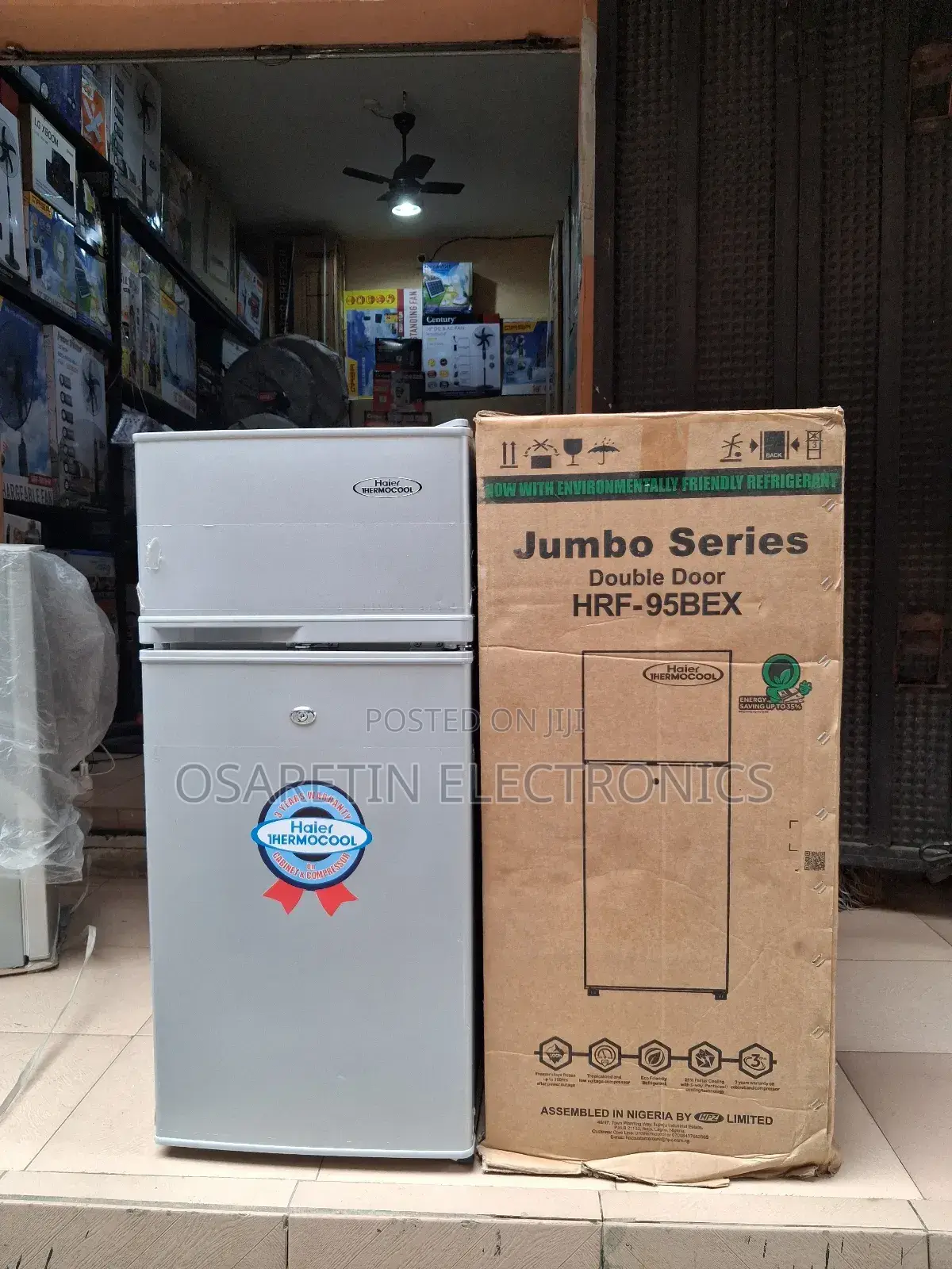 Haier Thermocool Double Door Refrigerator