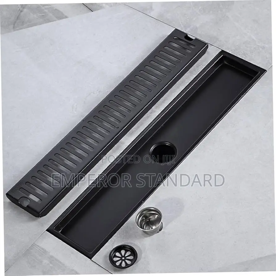 60cm Black Floor Drain (Payment on Delivery)