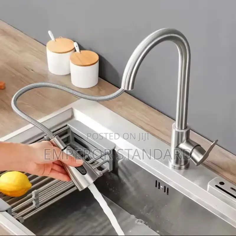 304 Pull Out Kitchen Sink Mixer Tap (Pay on Delivery)