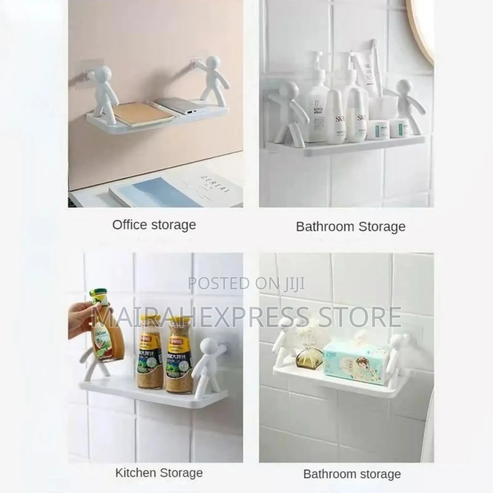 Wall Mounted Floated Shelf (Rack) B.S