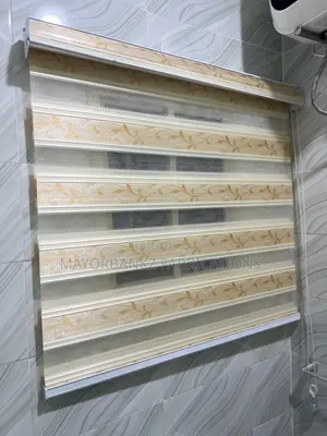 Gold Design Window Blind