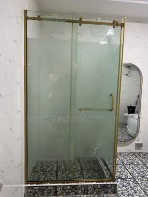 L Shaped Sliding Shower Cubicle