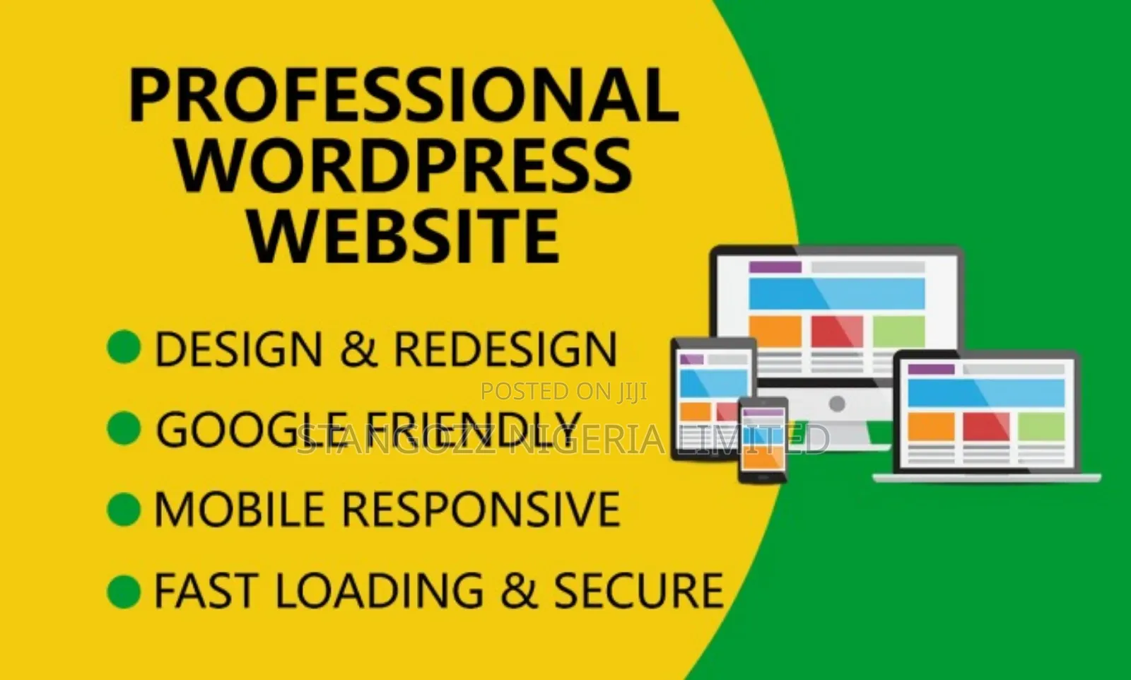 Full Website Development. Business/E-commerce