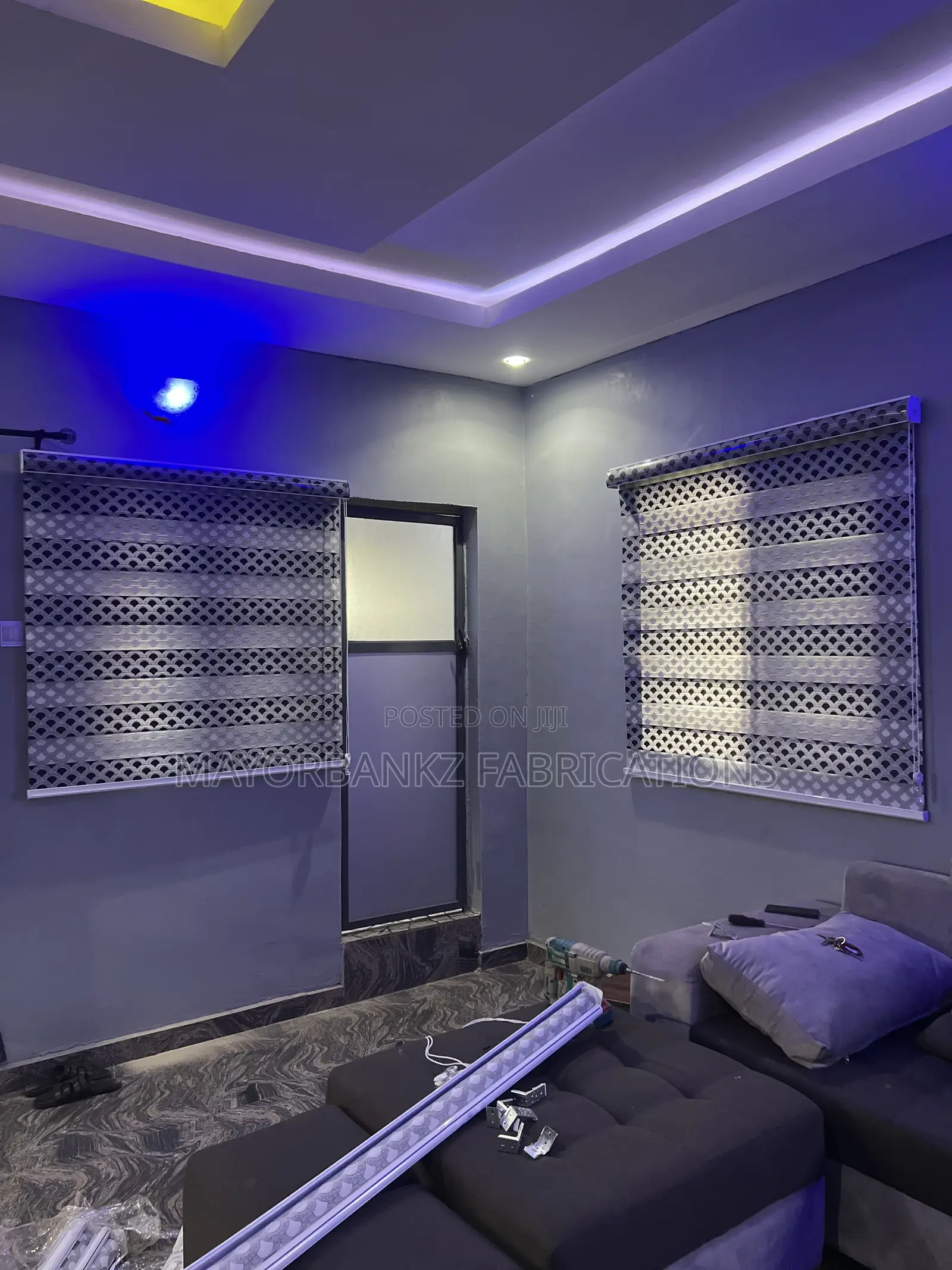 Dotted Design Day and Night Blind