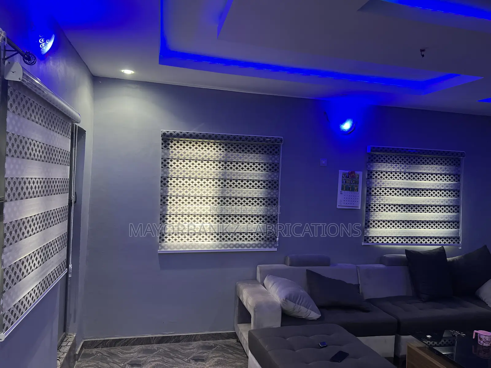 Dotted Design Day and Night Blind