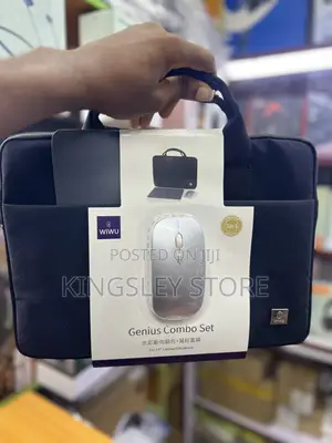 Genius Combo Set Bag With Mouse and Mouse Pad 14 Inch