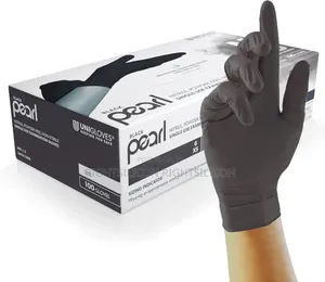 Usa Unigloves Black Pearl Nitrile Examination
