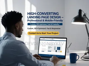 Professional Website Design – High-Converting Landing Pages