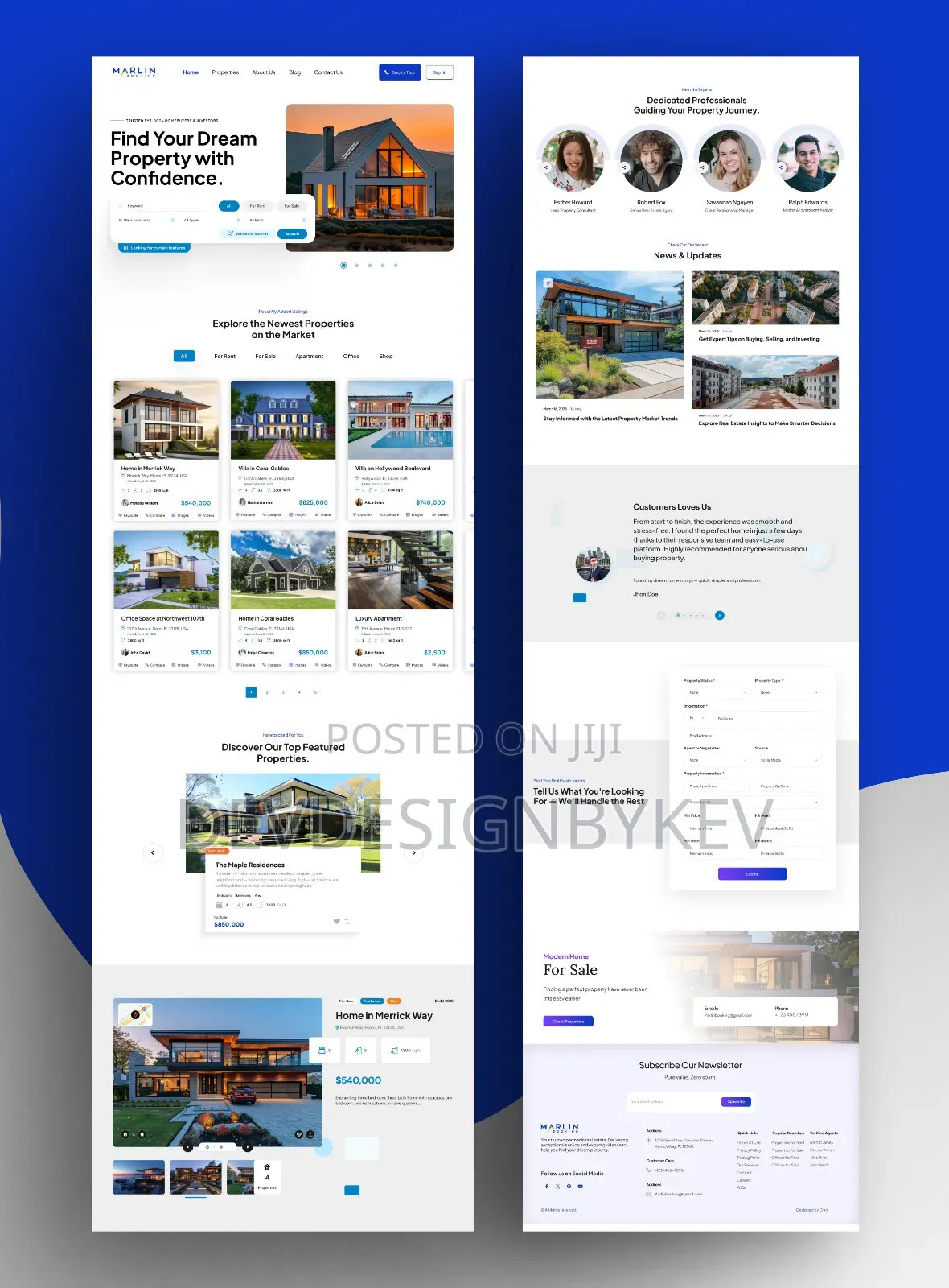 Professional Website Design – High-Converting Landing Pages