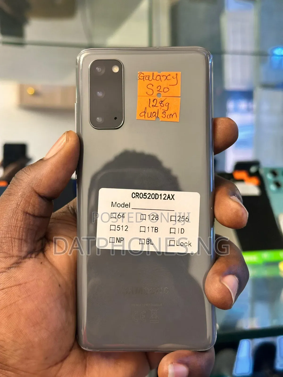 Samsung Galaxy S20 128 GB Black
