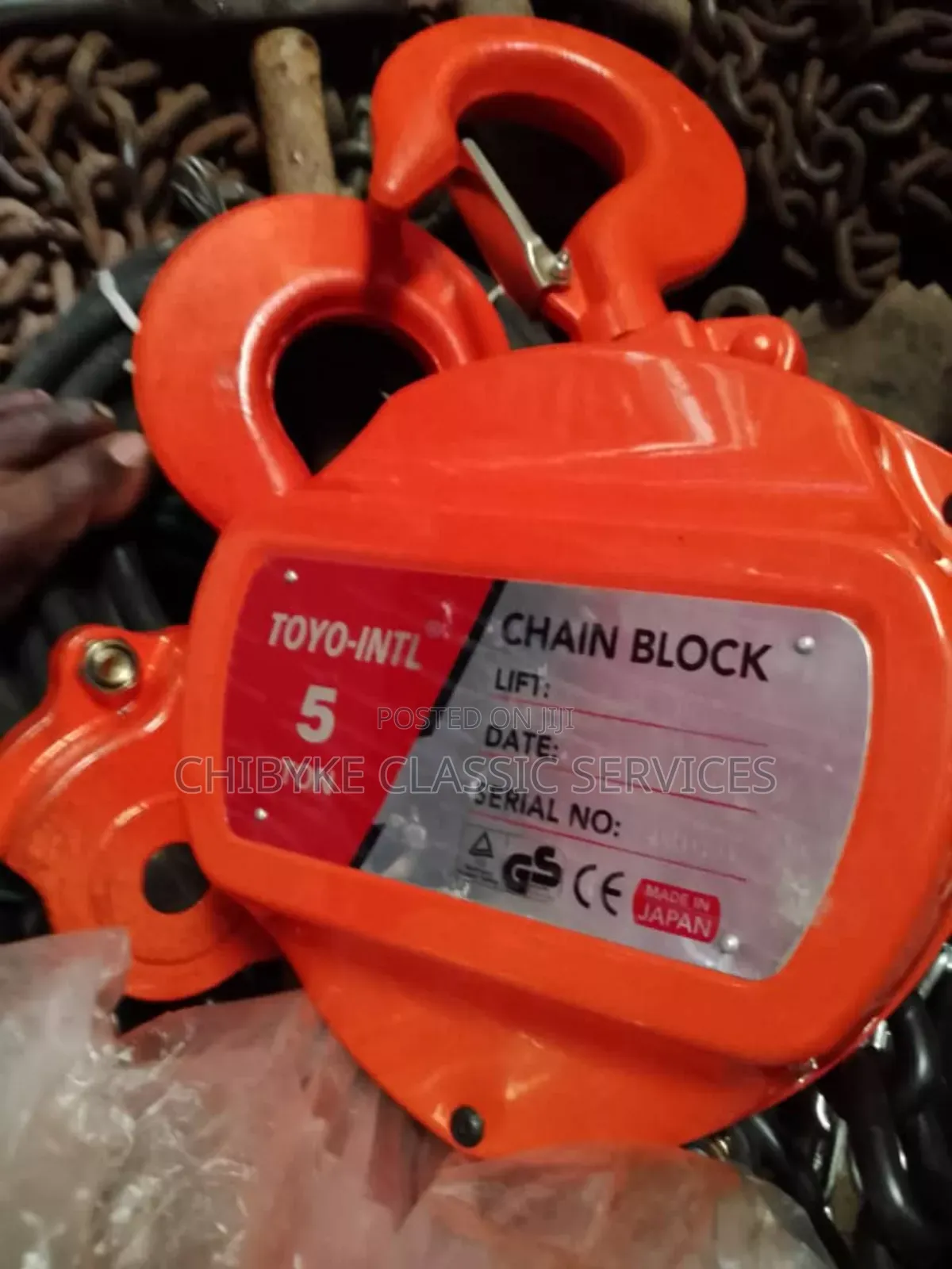 Quality Come Along/Chain Blocks