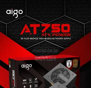 Photo - Aigo at 750w Gamer Atx Power Supply 80plus