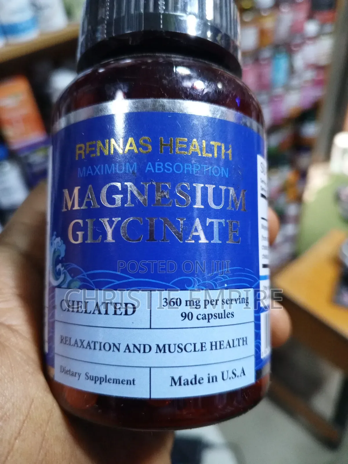 Rennas Health Magnesium Glycinate