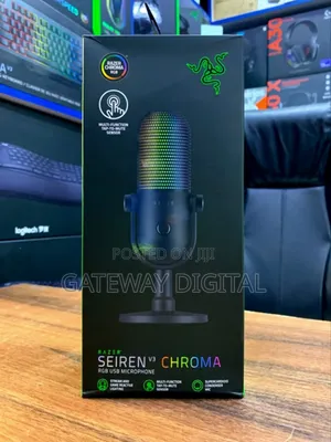 Razer Seiren V3 Chroma RGB Usb Microphone: Stream Game