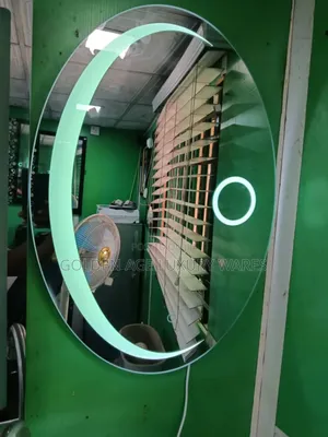 Half Moon Oval Shaped Led Mirror