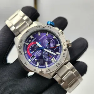 Edifice Chain Strap Blue Dial Watch