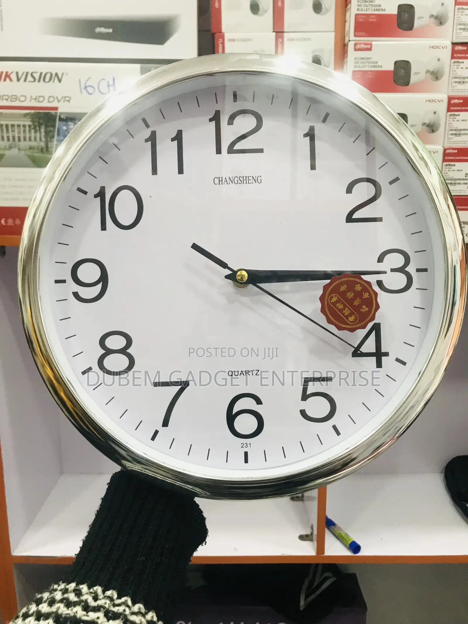 High Quality Wi-Fi Spy Wall Clock Camera