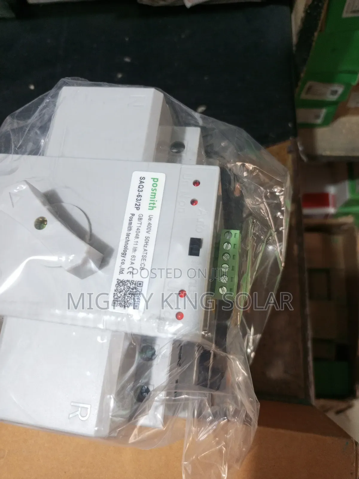 63a Dual Power Automatic Change Over 2 Pole
