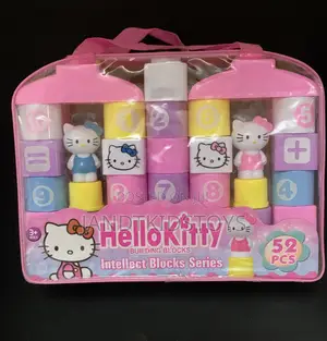 Hello Kitty 52 Piece Building Set for Kids