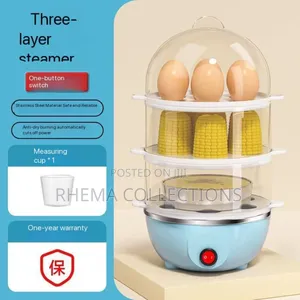 3 Layer Multifunction Elect Egg Boiler/Steamer