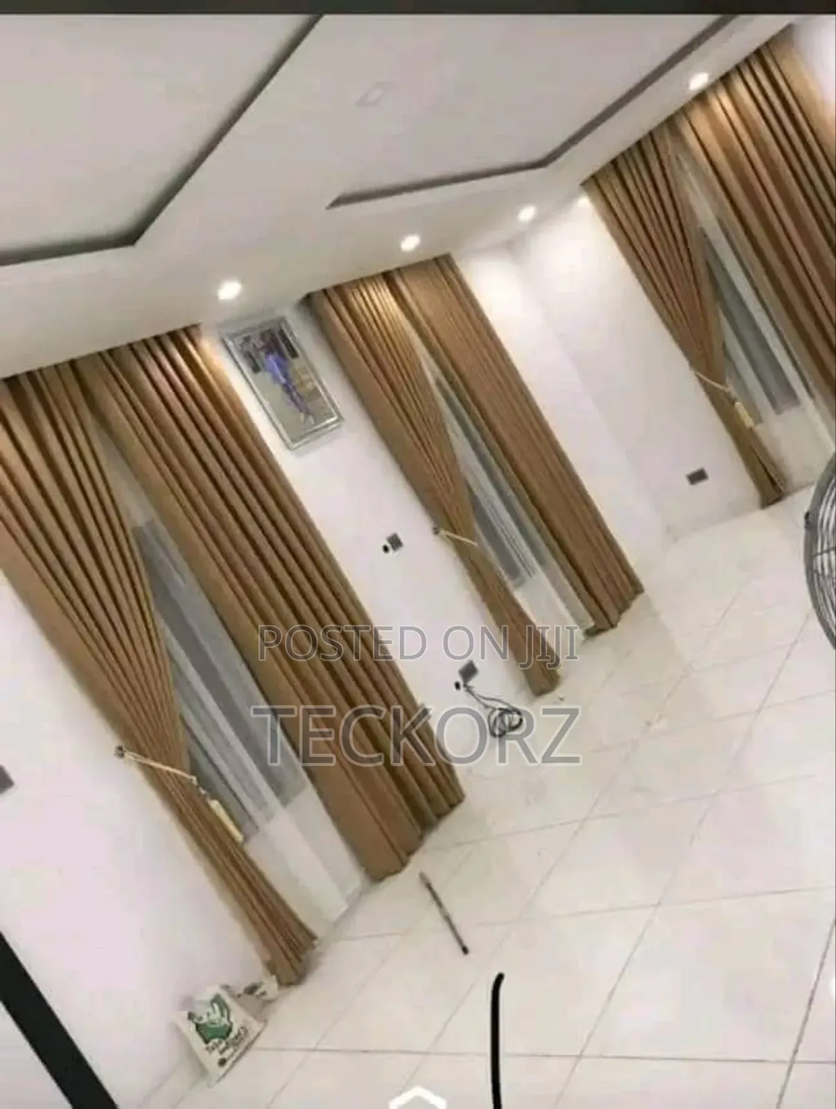 Custom Made Drappery Curtains