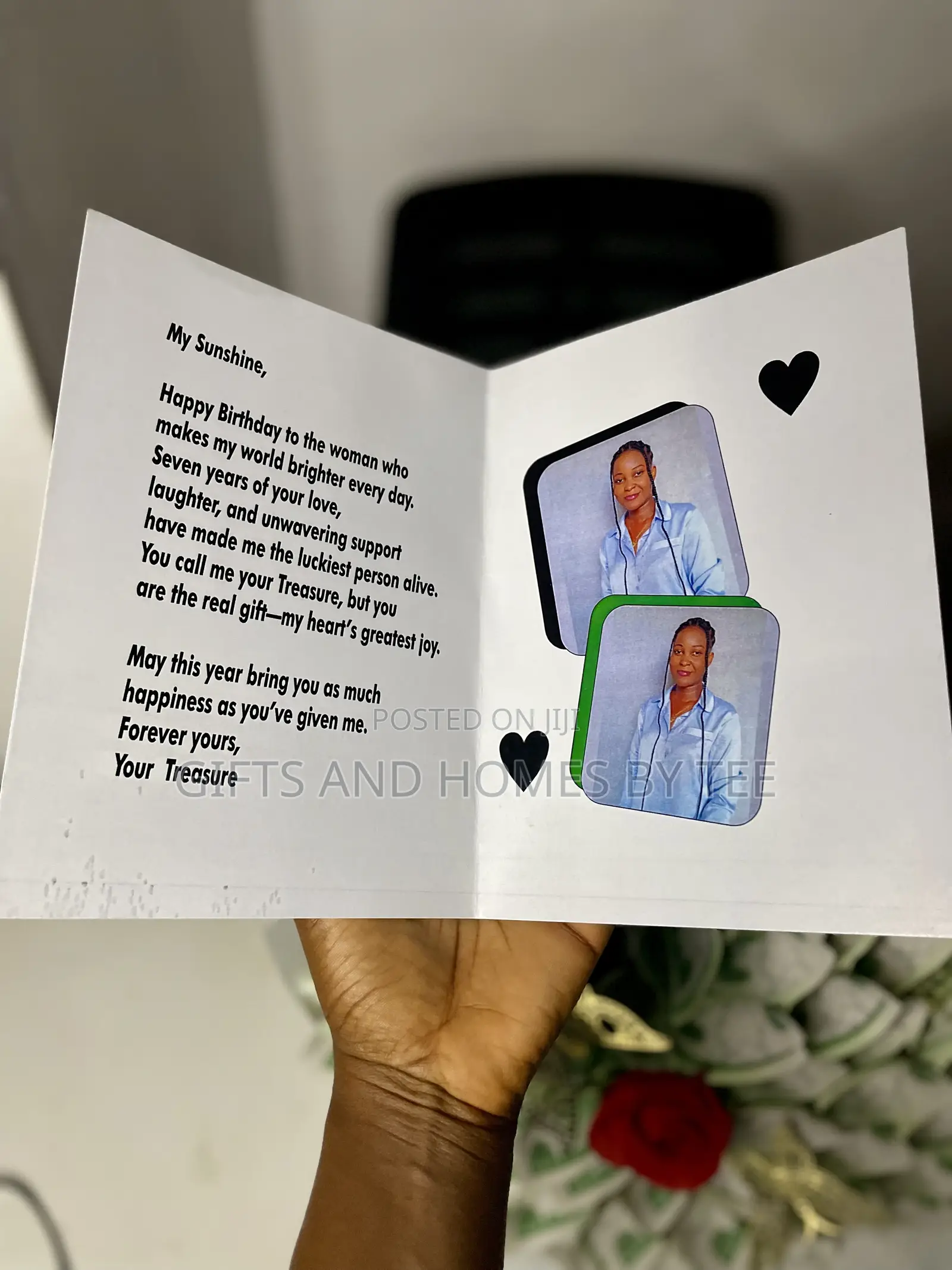 Customised Birthday Card