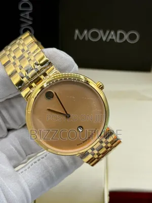 Original Movado Gold Stainless Steel Watch in Store