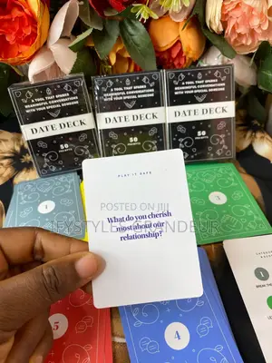 Date Deck Cardgame for Couples