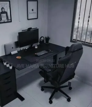 Home/Studio Gaming Desk and Chair[Adjustable Height].