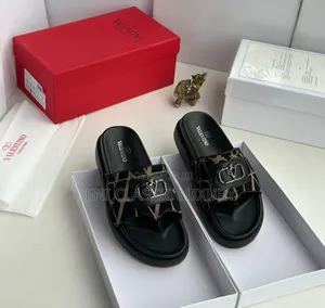 Photo - Pure Quality Luxury Men's Slides Valentino Well Branded