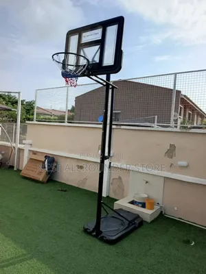 Adjustable Fiber Basketball Stand