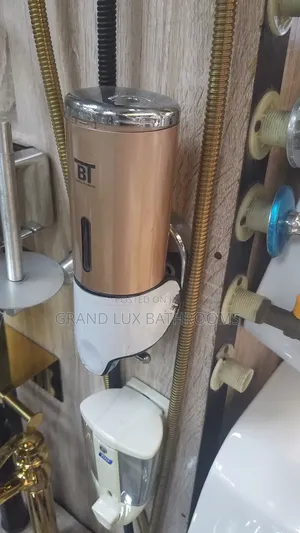 Bronze Wall-Mounted Liquid Soap Dispenser