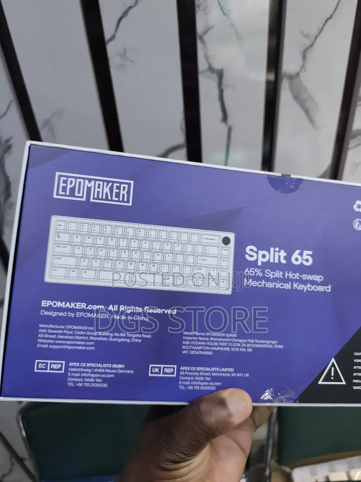 Epomaker Split 65 Wireless Mechanical Keyboard