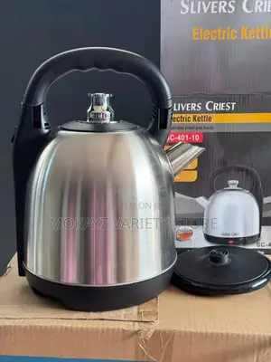 10ltr Family Size Slivers Criest Electric Kettle••1800watt