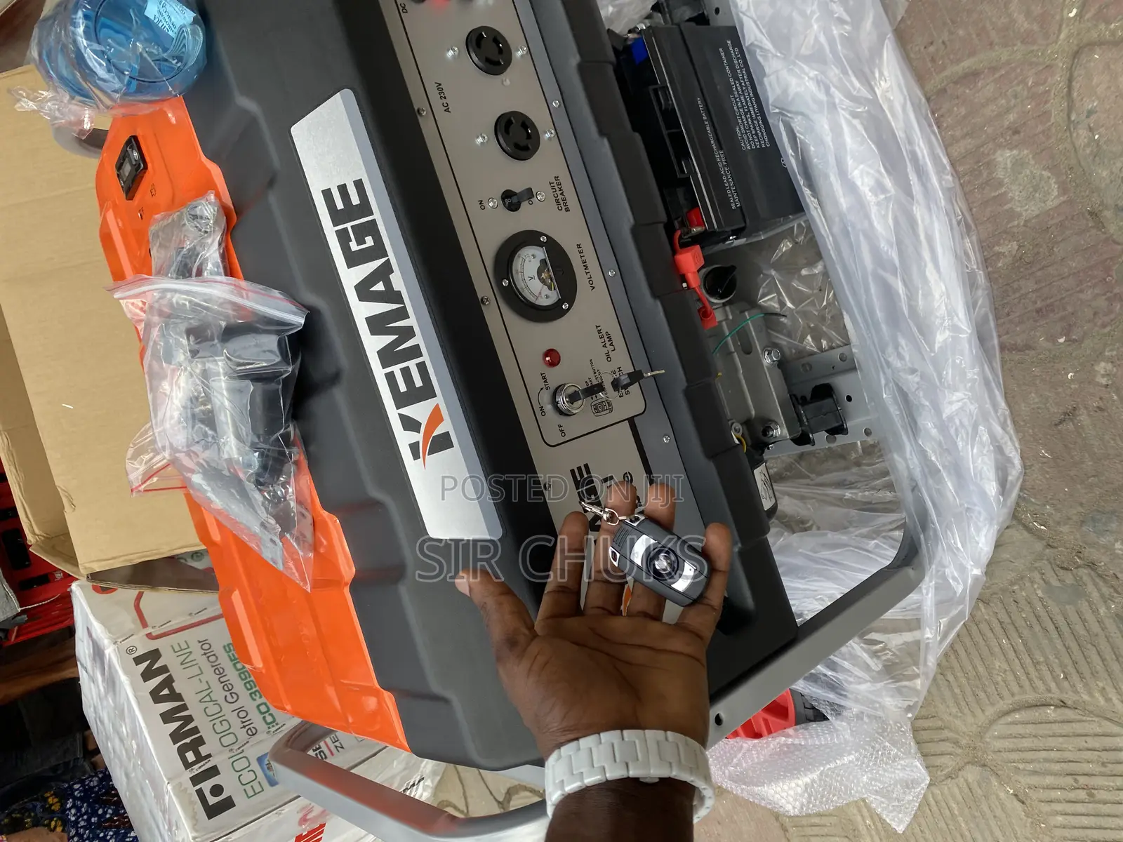 Kemage Km5800 5.5kva Remote Control