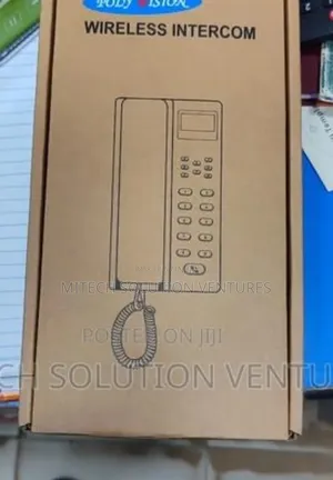 Wireless Intercom Black Colour