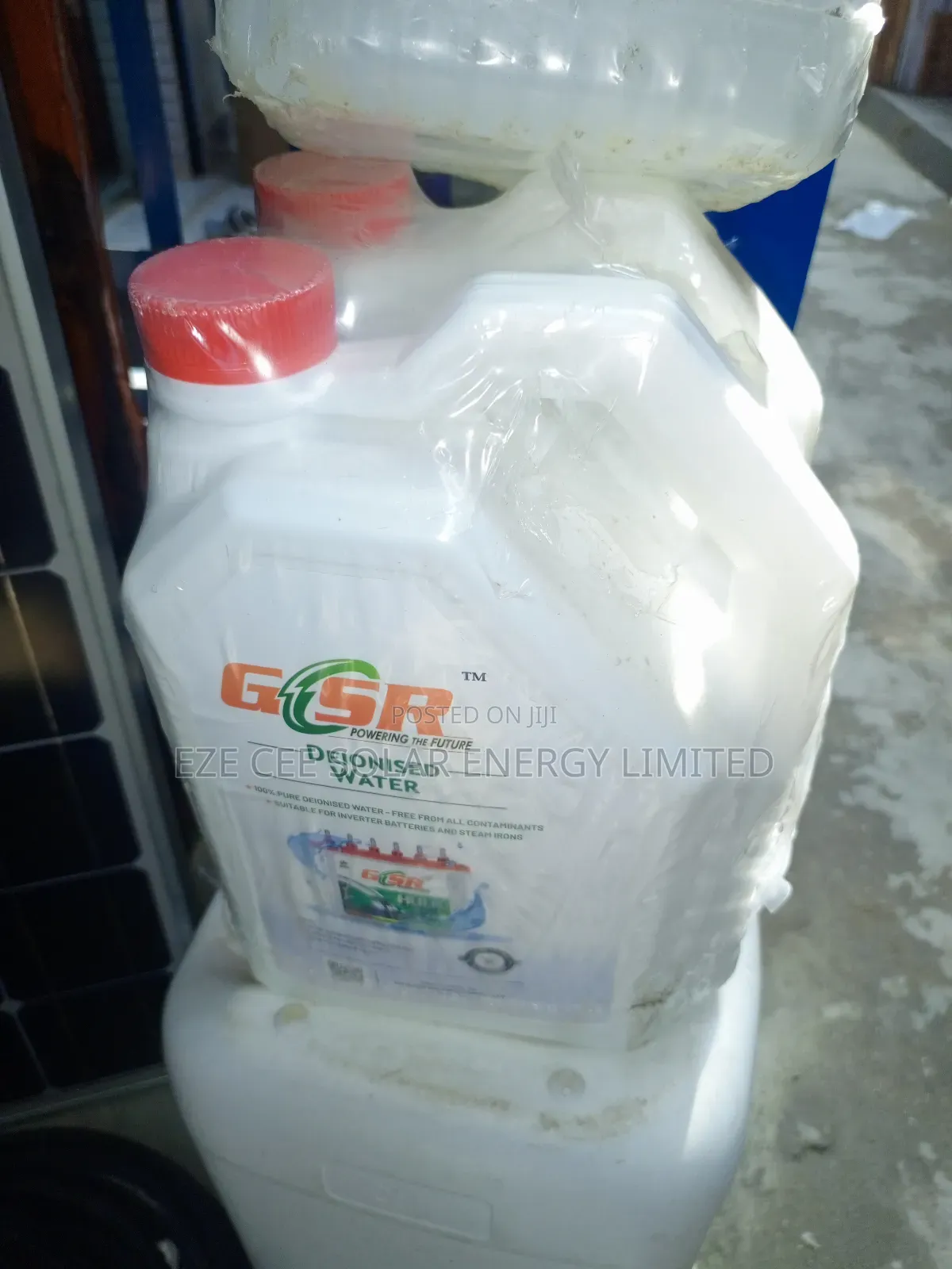 De Ionized Battery Water