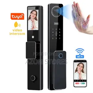 Most Durable Smart Lock| Palm Face Fingerprint Water Proof
