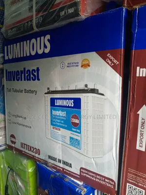 12v 230ahm Luminous Inverlast Battery