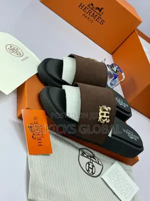 New Hermes Unisex Slide